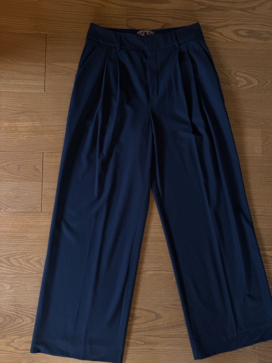 Hosen: Mos Mosh Stoffhose blau, 38 – Gebraucht aus Davos Dorf von tati015