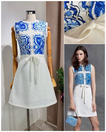 Elegant Jacquard Dress [D&G style]
