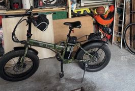 E-Bike faltbar Mobee-e Tarnmuster guter Zustand