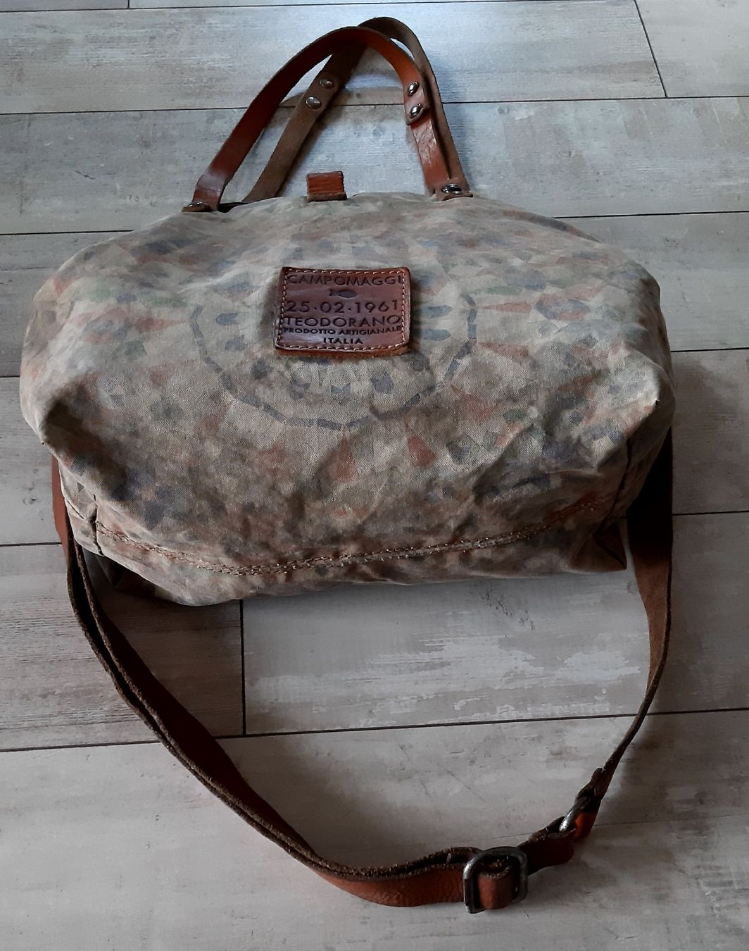 Campomaggi Borse da donna: CAMPOMAGGI  -  Canvas  -  Leder  -  Shopper – Usato da Tagelswangen venduto da BrigittaC01 3
