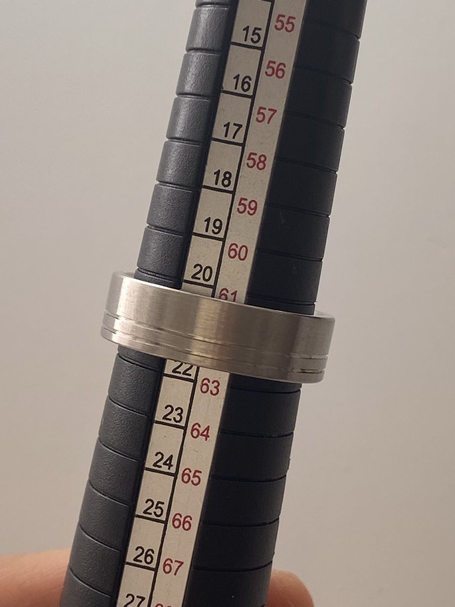 Anelli: Xenox Silberne Edelstahl Band Ring – Nuovo (secondo la descrizione) da Givisiez venduto da dor_xb9k 4