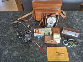 ROLLEIFLEX Kamera Set 22-teilig