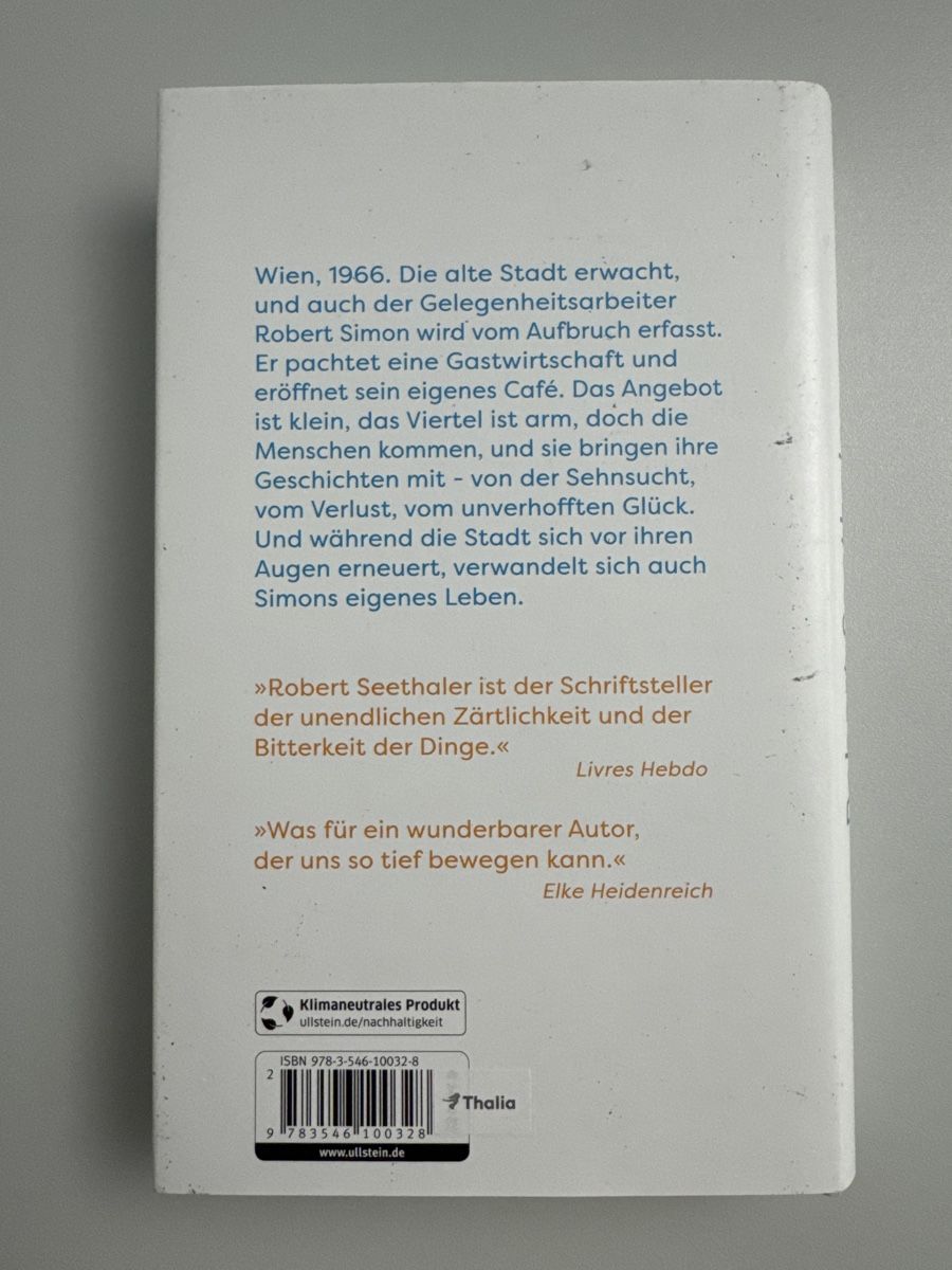 Libri: Seethaler: Das Café ohne Namen - Roman – Nuovo (secondo la descrizione) da Zürich venduto da Willy-Gruppe 1