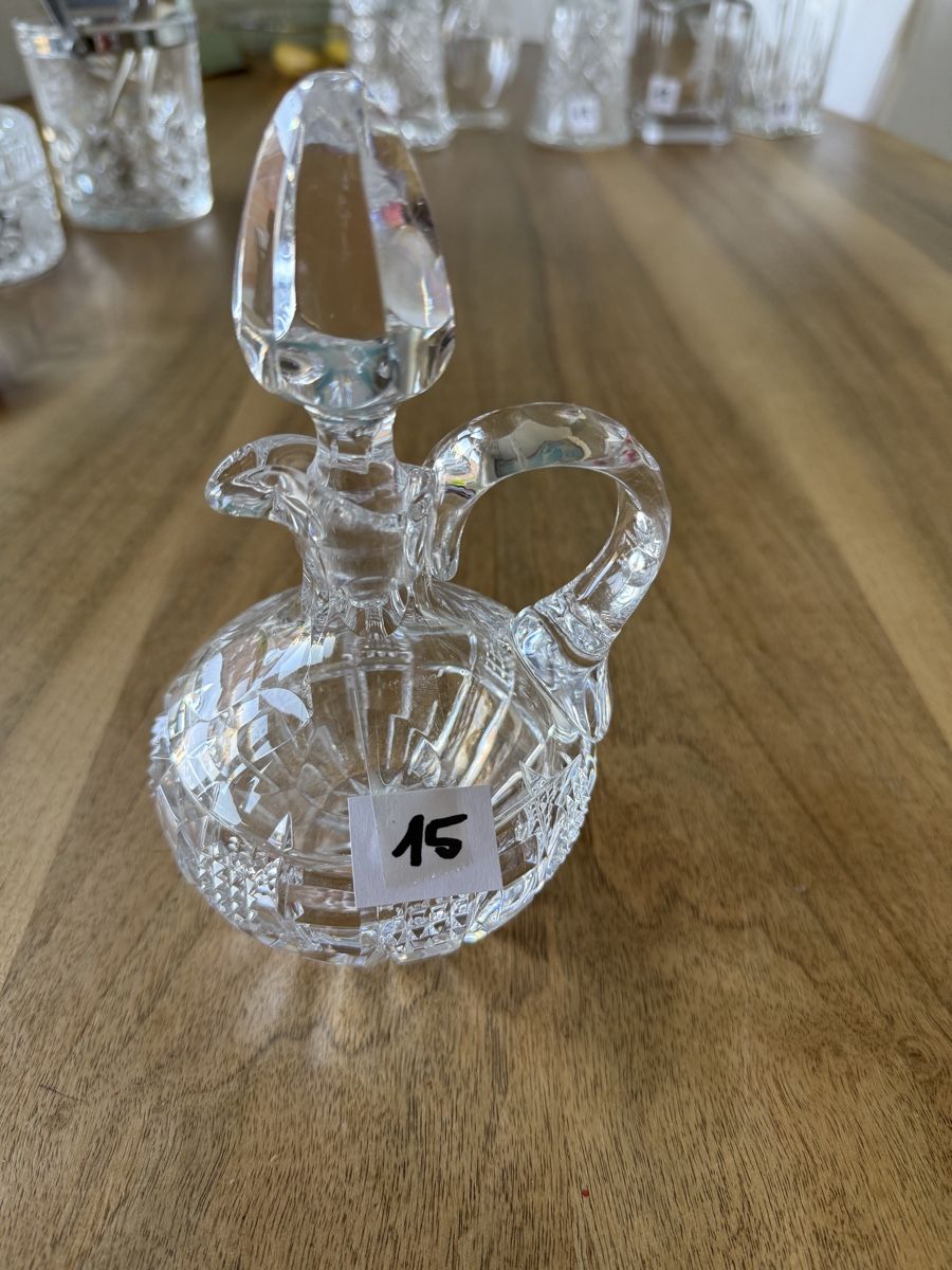 Carafes: Kristallkaraffen und Barzubehör – D'occasion à Birsfelden par Stadtcowboy 7