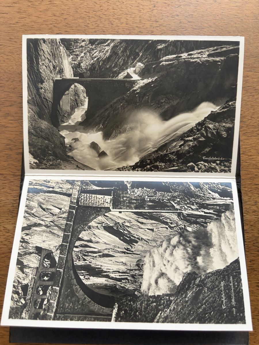 Cartoline postali: Postkarten- Buch Andermatt – Usato da Bern venduto da estalin 4
