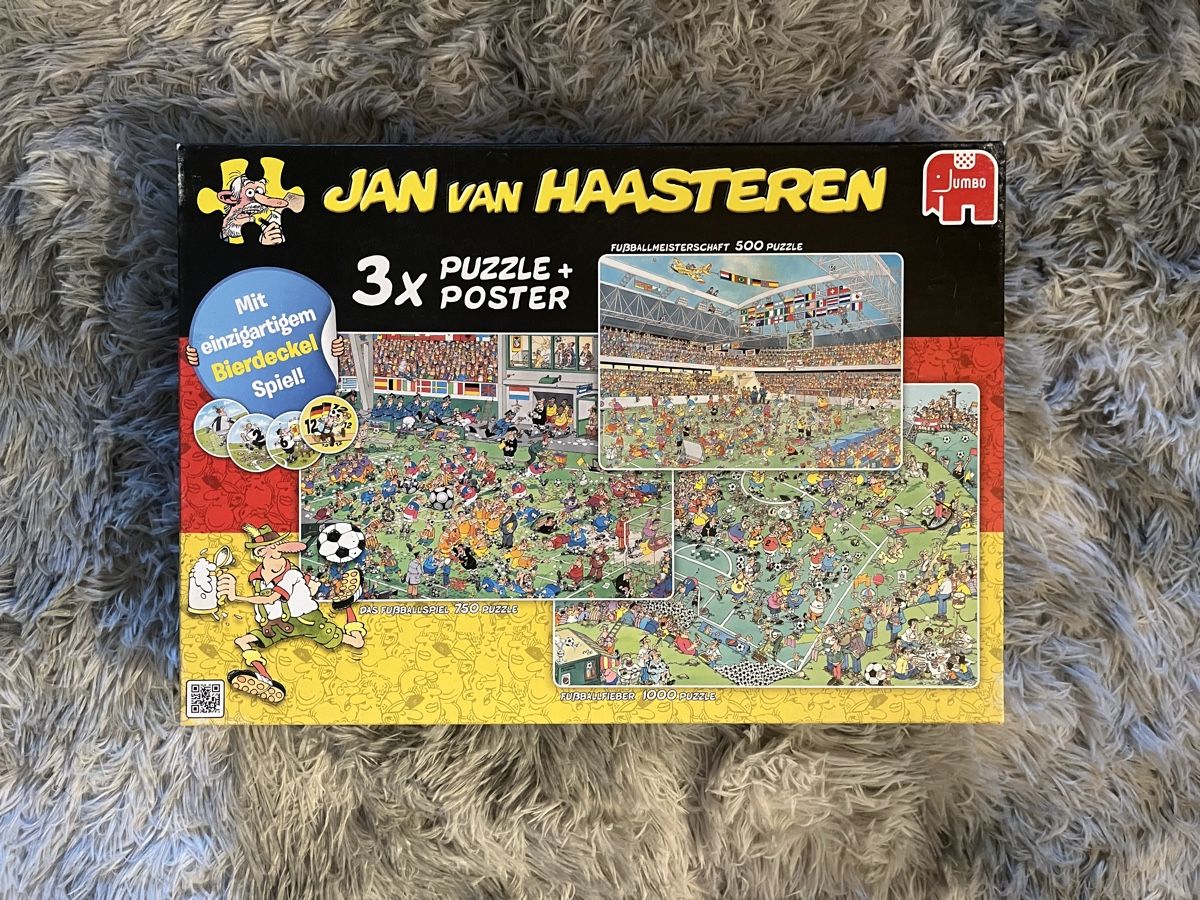 Puzzles: Jan van Haasteren 3er-Puzzleset mit Poster – Neu (gemäss Beschreibung) aus Willisau von Thomas_Schubert
