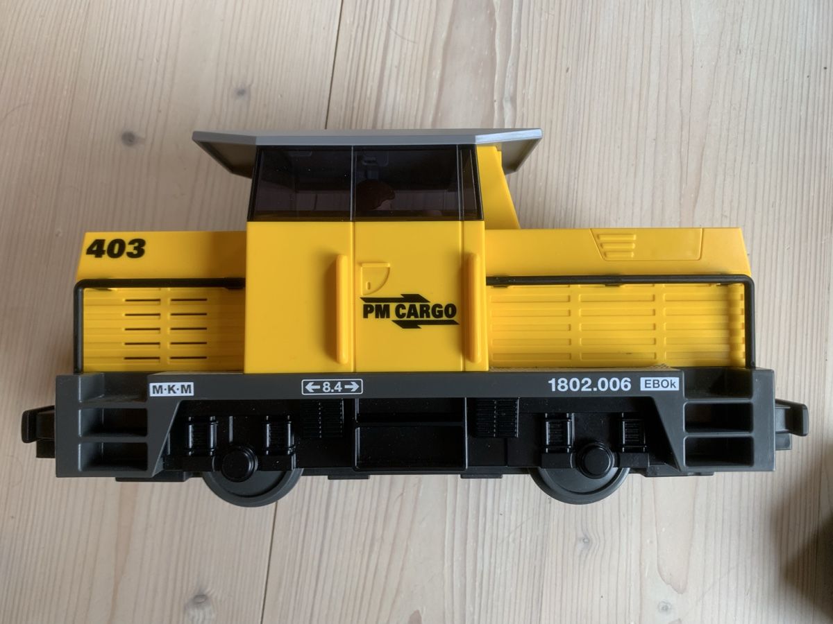 Playmobil Giocattoli: Playmobil RC-Güterzug elektrisch 5258 – Usato da Biberist venduto da coffee13 8