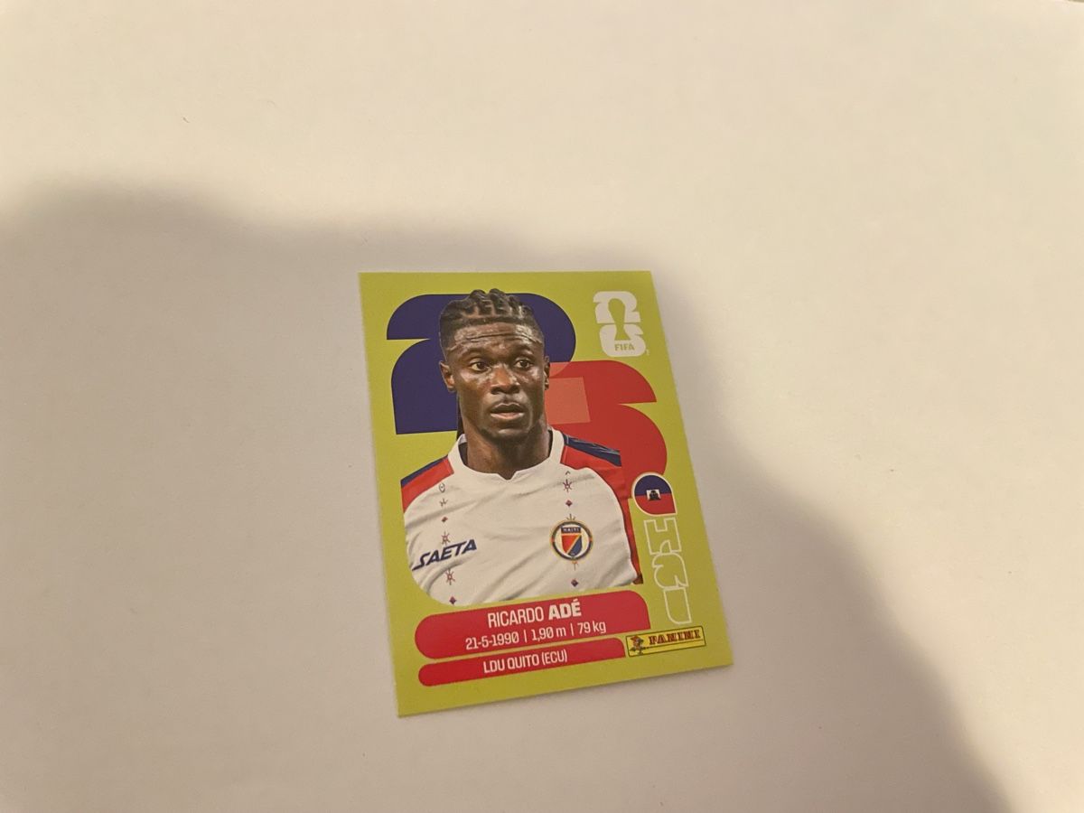 Panini Carte collezionabili: FIFA WM 2026 Ricardo Ade HAI 6 – Nuovo (secondo la descrizione) da Winterthur venduto da Cobraforce