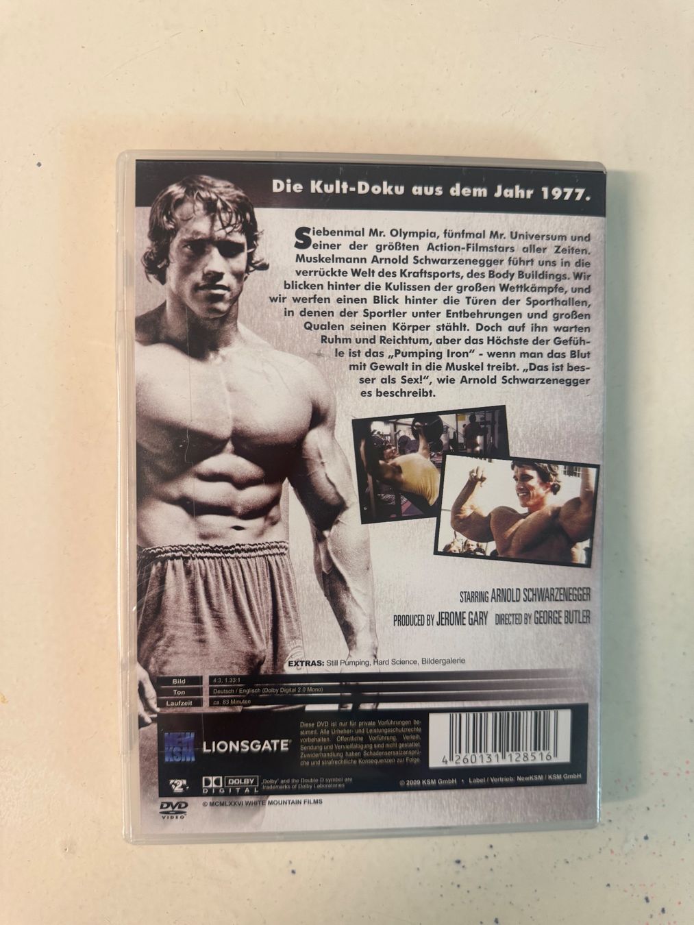 Alle DVDs: PUMPING IRON.  (DVD/OVP) SCHWARZENEGGER – Neu und originalverpackt aus Basel von san_2qlq 1