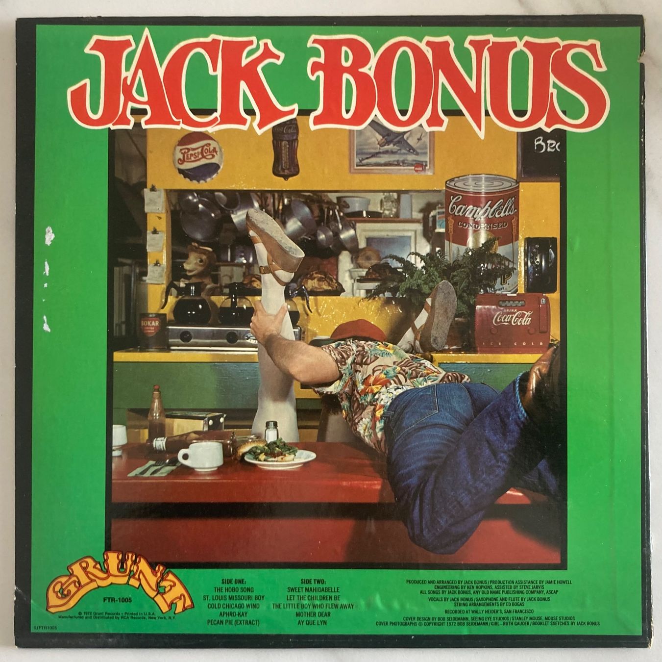 Dischi in vinile: JACK BONUS - JACK BONUS – Usato da Poliez-Pittet venduto da Newtown-Records 1