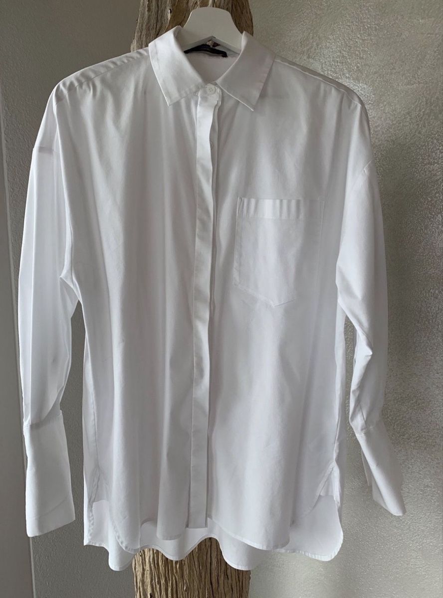 Steffen Schraut Camicette: Steffen Schraut Hemd Bluse Weiss Gr. 36 oversize – Usato da Schaan venduto da Annatina24