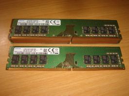 1 Stück 8gb ddr4 2666 RAM für Computer. Samsung. Noch 14