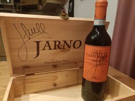 Wein Castorani Cadetto 2017 JarnoTrulli m.Holzkiste signiert