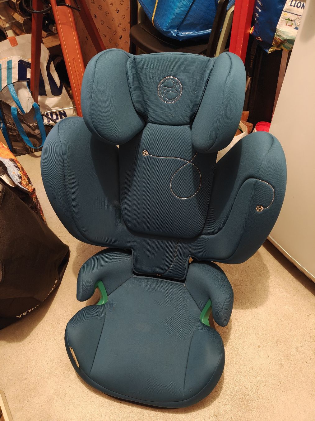 Cybex Seggiolini per auto: Cybex Solution G-Fix Booster Seat - Blue Turquoise  Not used – Nuovo (secondo la descrizione) da Aarburg venduto da SergiCH