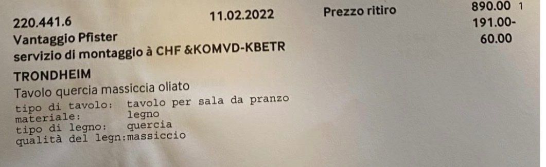 Pfister Tavoli: Möbel Pfister Tisch TRONDHEIM – Usato da Ostermundigen venduto da dan_v7dm 4