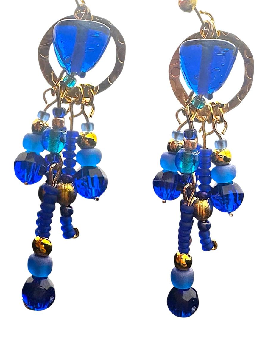 Ohrringe & -stecker: Boucles perles bleu  – Neu (gemäss Beschreibung) aus St-Saphorin-Morges von chl_s5rr 2