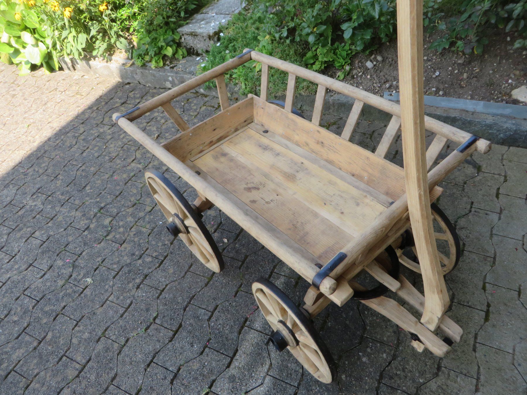 Carrelli di trasporto: Nr. 6 Orginal restauriertes Leiterwägeli / Leiterwagen – Usato da Ermenswil venduto da lodero