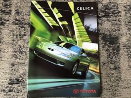 Toyota Celica Verkaufsprospekt 2001