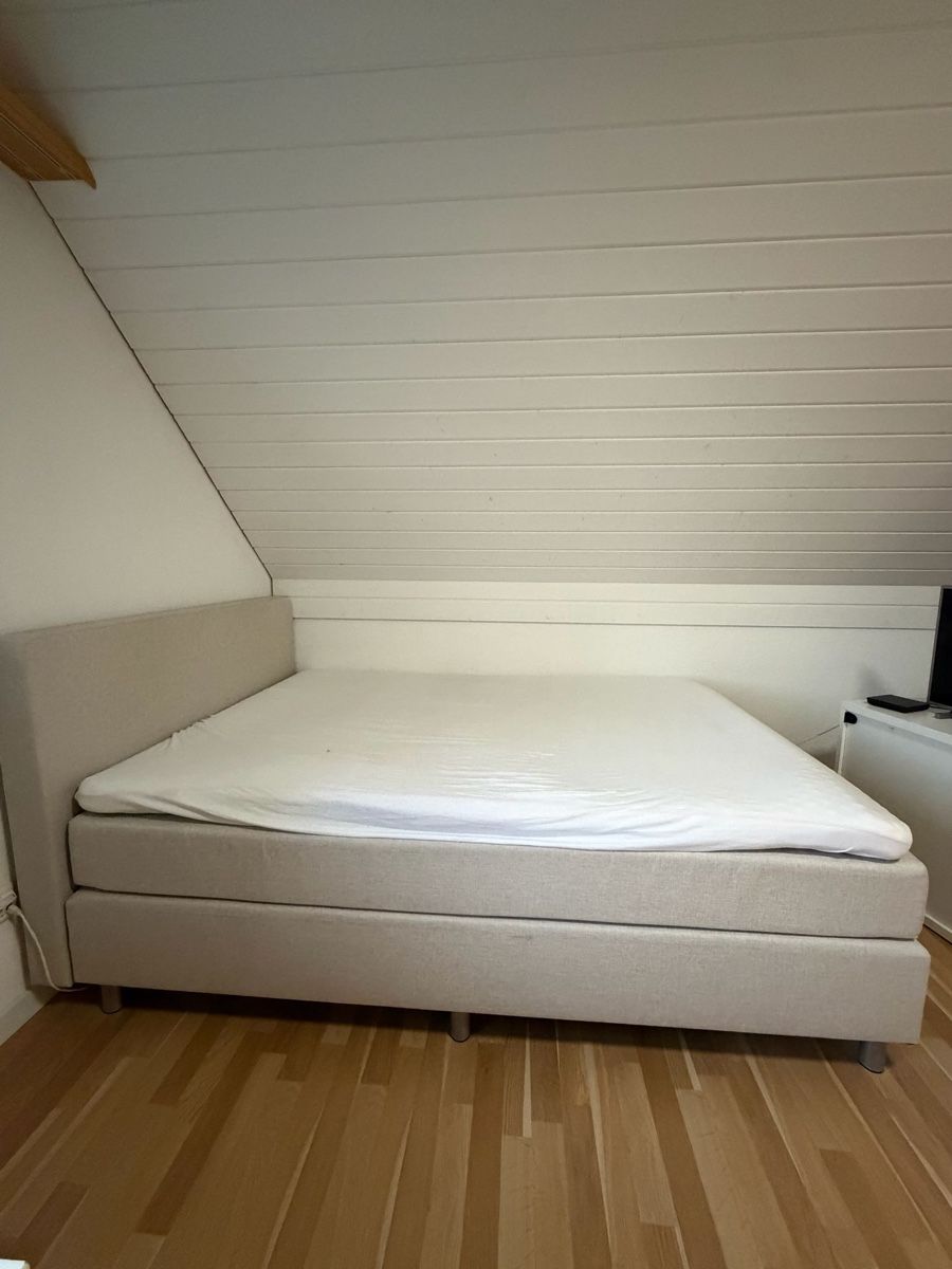 Betten: Boxspringbett beige guter Zustand – Gebraucht aus Schönholzerswilen von Biker00 1