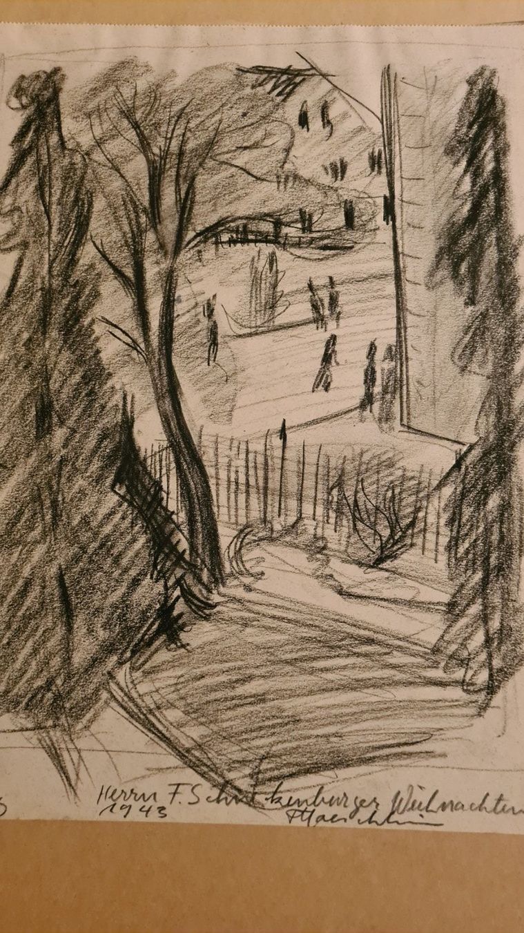 Tableaux: Felix Möschlin Kohle, Expressionist – D'occasion à Emmenbrücke par Kunstankaufverkauf9 3