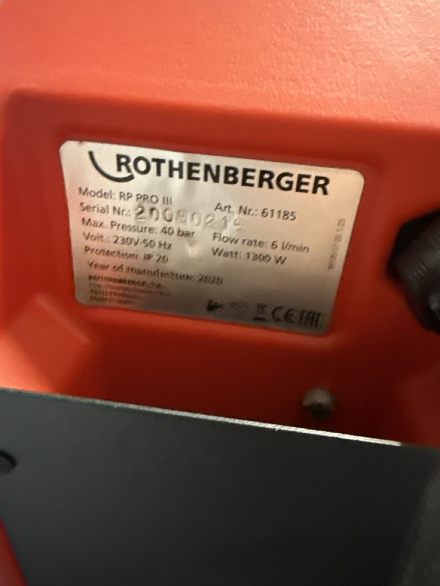 Rothenberger Alle Werkzeuge: Rothenberger RP PRO-III – Gebraucht aus Uster von TB1991 1