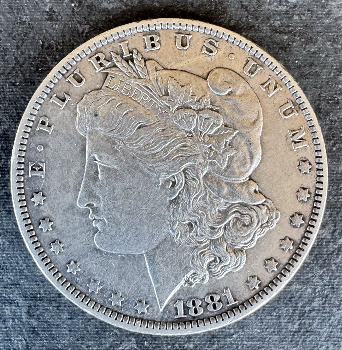 Tutti le monete: Morgan Dollar 1881 O – Usato da Meilen venduto da coins4sale