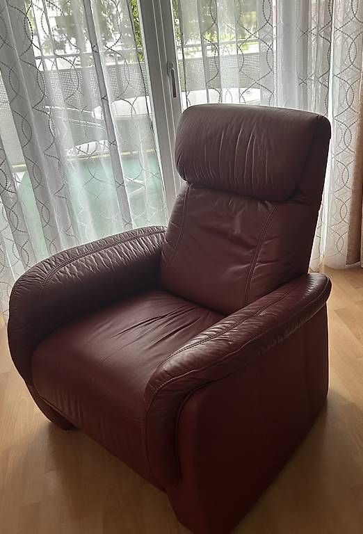 Poltrone: Fauteuil relax réglable, cuir  – Usato da Domdidier venduto da Guerrero68