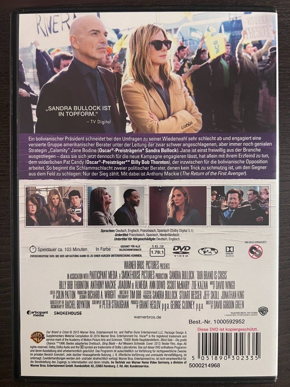 Tutti i DVDs: Die Wahlkämpferin – Usato da Zürich venduto da FilmFreunde 1