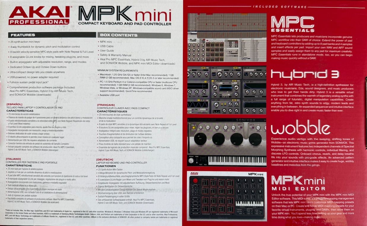 Akai Musikinstrumente: Akai MPK Mini – Gebraucht aus Seewen SZ von mdlo 1