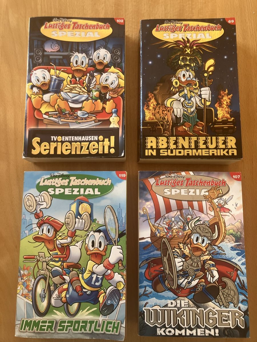 Fumetti: Vier Lustigestaschenbuch Spezial – Usato da Rickenbach BL venduto da bar_8lwf 4