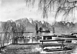 Montreux (VD) – Île de Salagnon und die Savoyer Alpen G