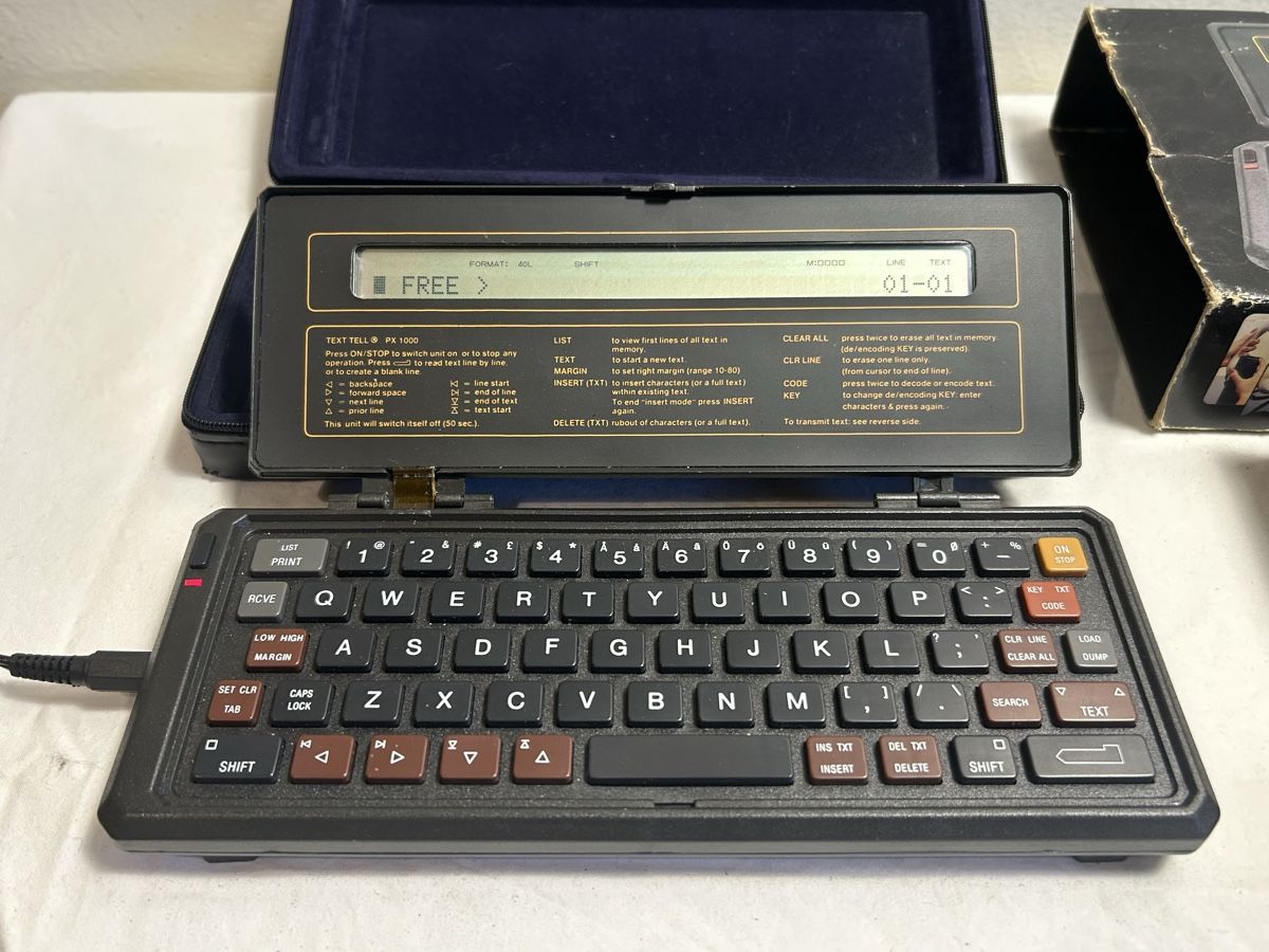 PC: Text Tell PX 1000 – Usato da Geneve venduto da Fil1997 5