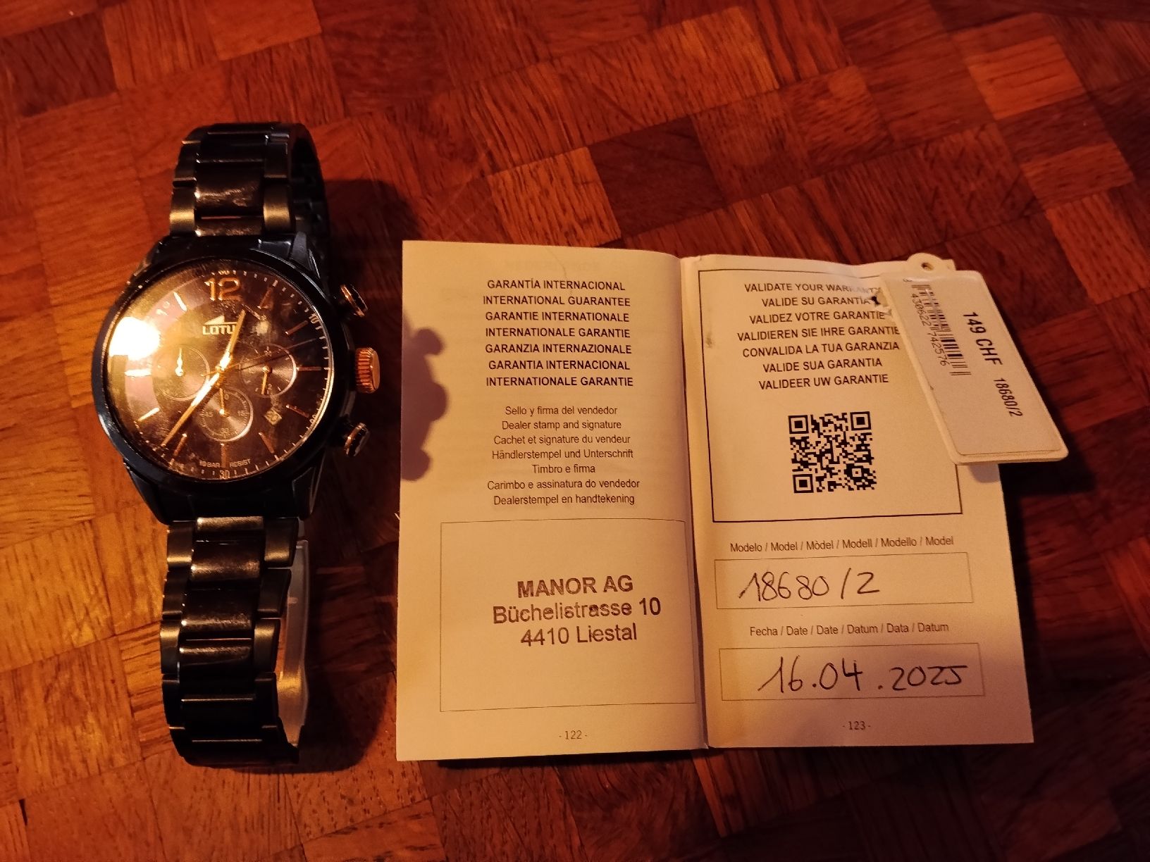 Lotus Montres: Lotus Uhr – D'occasion à Waldenburg par man_jww5 1