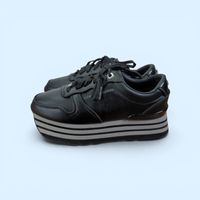 Tommy Hilfiger Plateau-Sneaker – Schwarz – Grösse 36 