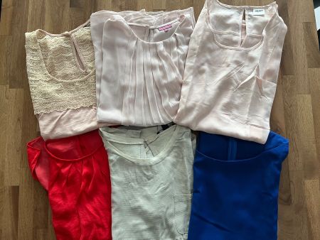 6x schöne Damen-Sommer-Oberteile Gr. S
