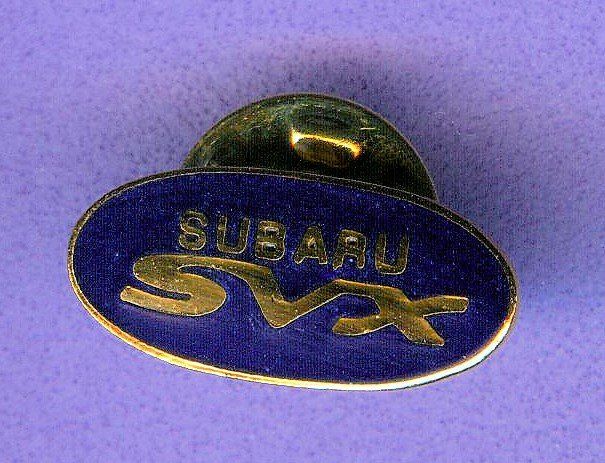 Placchette & Badge: SUBARU  SVX – Usato da Winterthur venduto da Sammleroase
