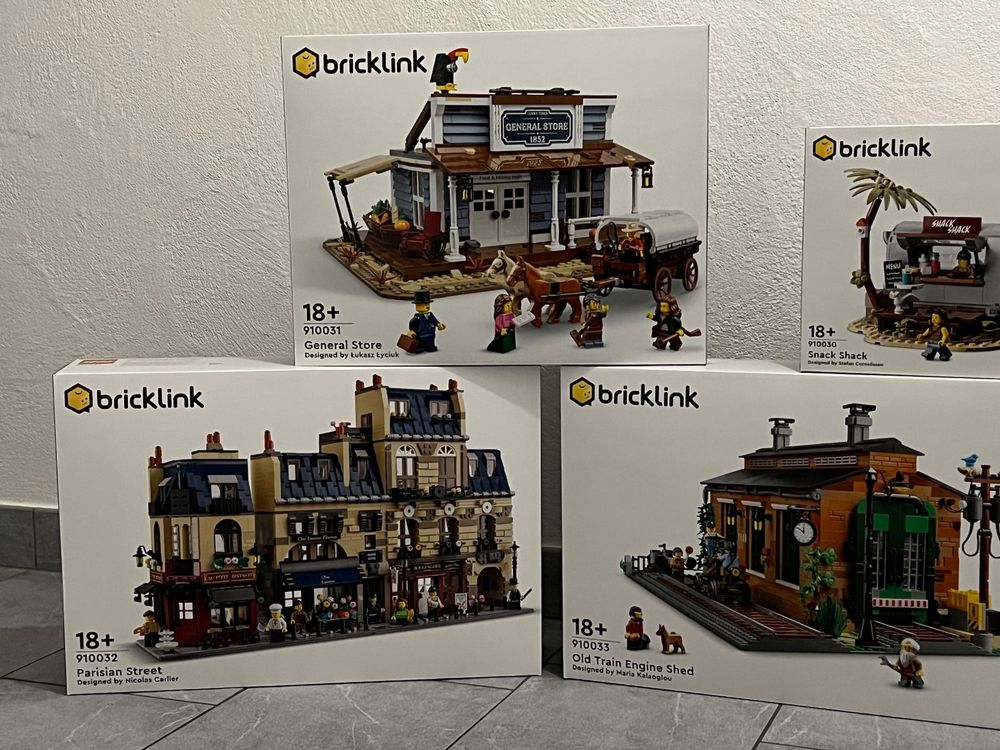 Lego Kit di costruzioni: Lego Bricklink BDP Series 1 neu/OVP 910029 910031 910033 – Nuovo e nell'imballaggio originale da Bubikon venduto da Zeldamike 1