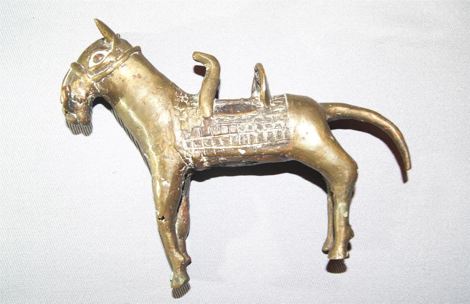 Figuren: Benin-Bronze: Krieger zu Pferd – Gebraucht aus Geroldswil von ARTEFACTO 8