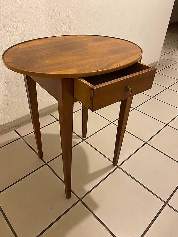 Tavoli: Table en bois avec un tiroir – Usato da St-Blaise venduto da NSUTT1953 2