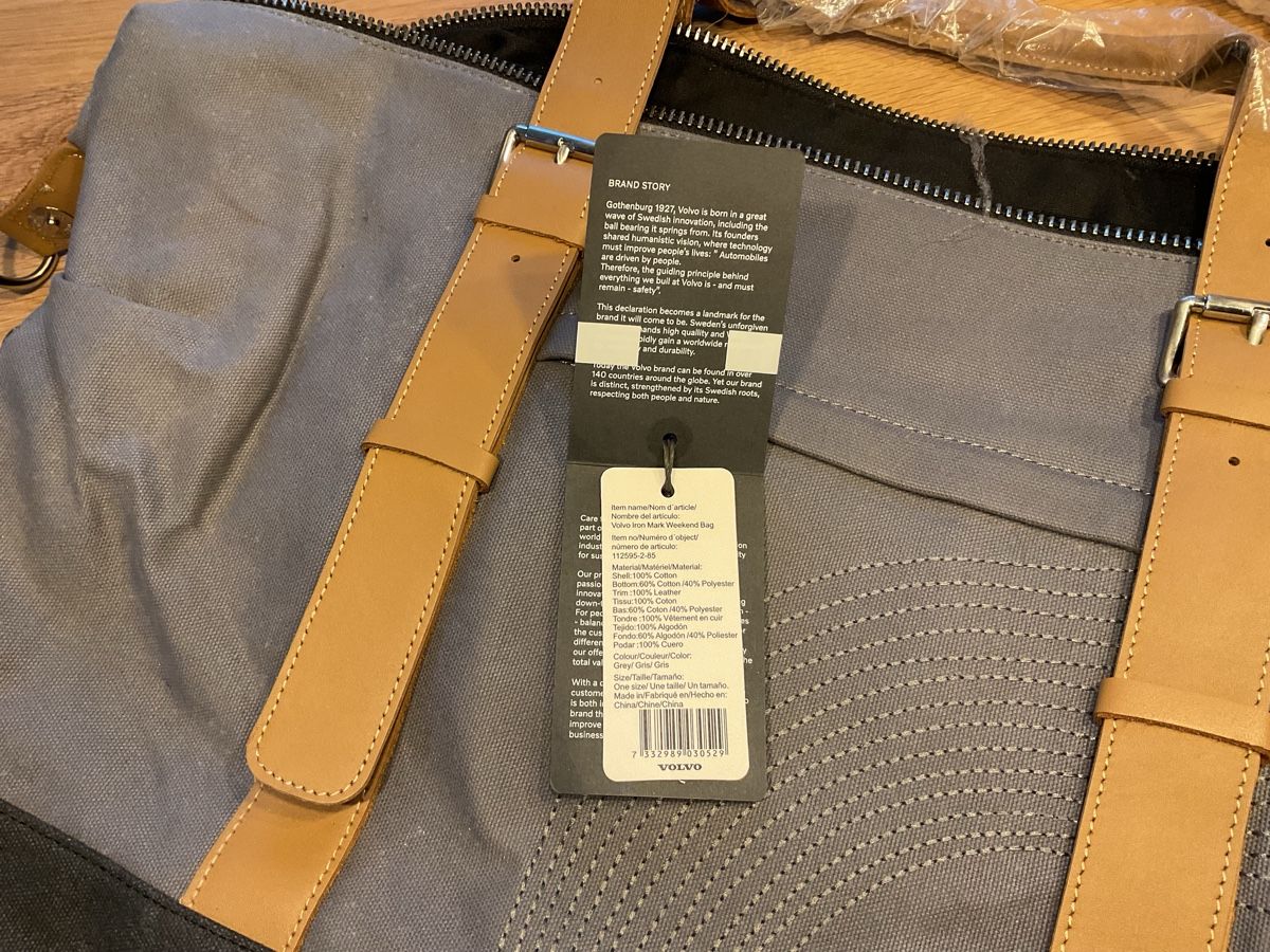 Borse: Volvo Reisetasche – Nuovo e nell'imballaggio originale da Nussbaumen AG venduto da Rsugus 2