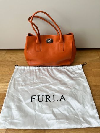 Originale Furla Leder Handtasche