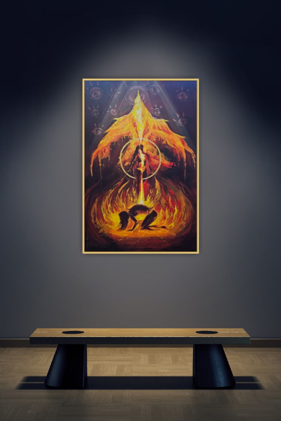 Dipinti: Die Geburt des Phönix – Nuovo e nell'imballaggio originale da Safenwil venduto da NicolineArt 1
