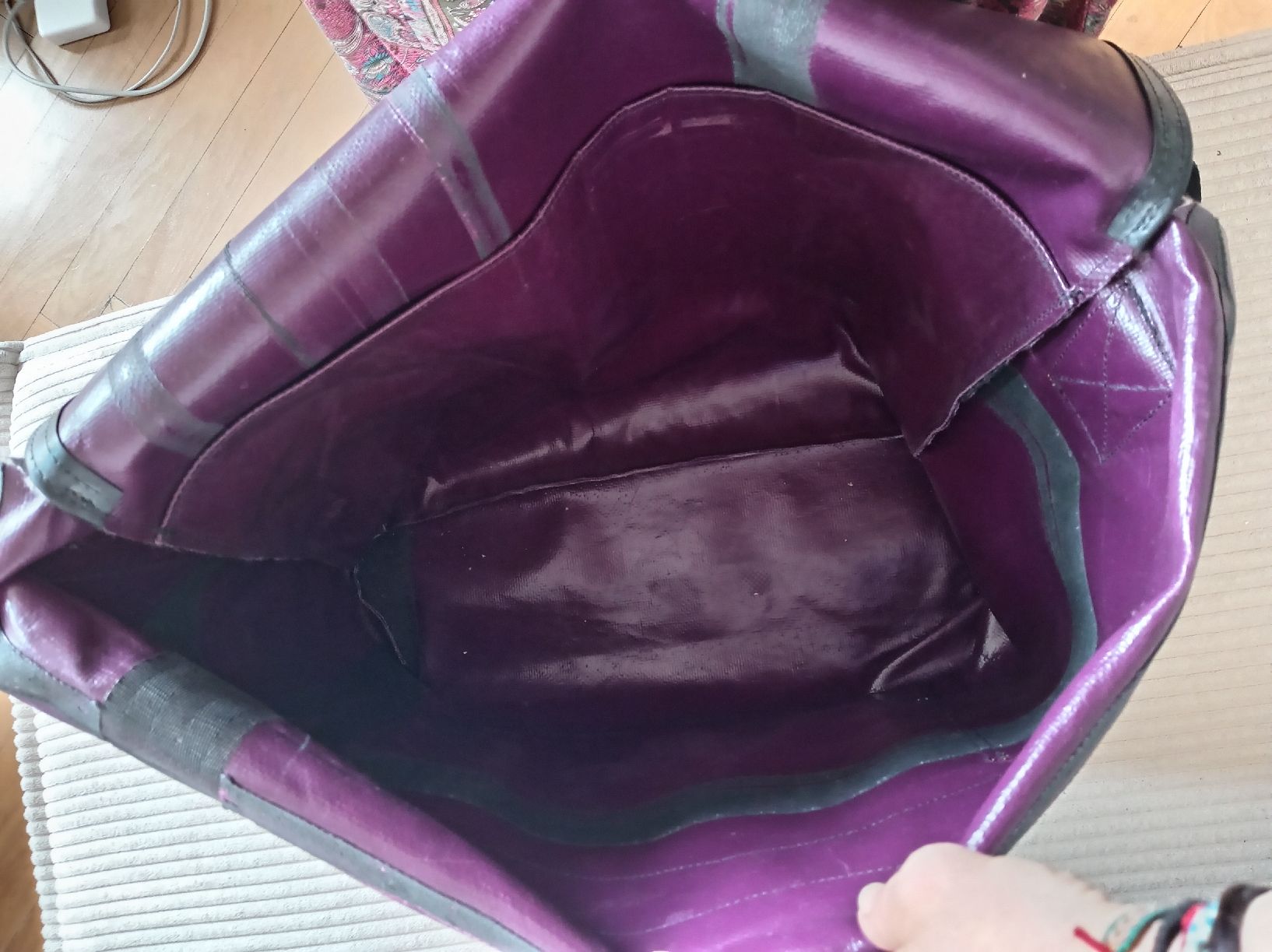Sacs: Sac Freitag violet XXL – D'occasion à Neuchâtel par laura.deladoey 4