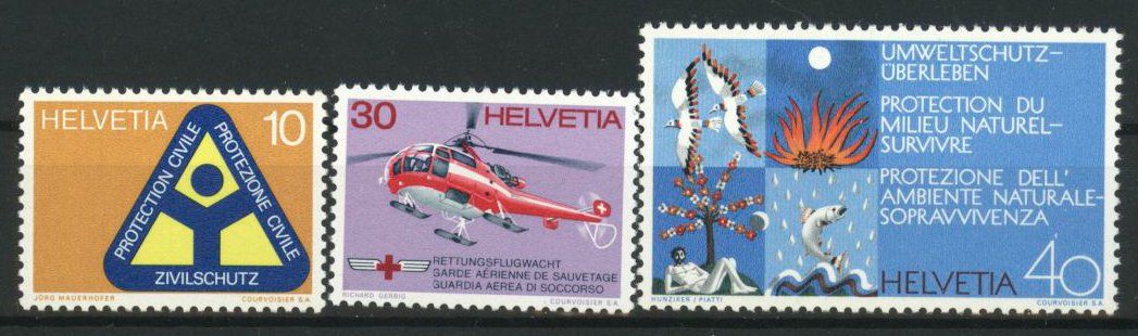 Tutti i francobolli: 1972, Sondermarken II ** (2) – Nuovo (secondo la descrizione) da Willisau venduto da Vollstempel