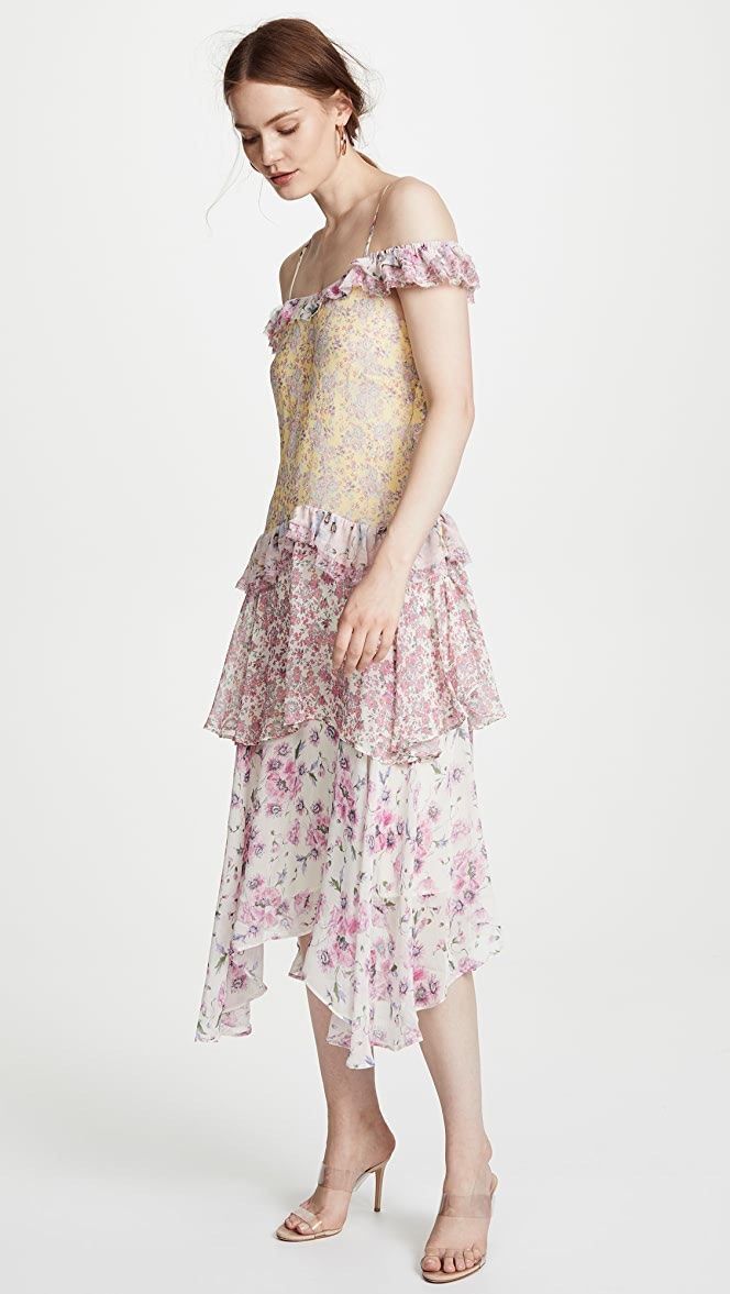 Vestiti: Silk multi colour dress – Nuovo e nell'imballaggio originale da Dallenwil venduto da ZD2019 1