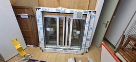 2 Fenêtres neuves triple vitrage marque Veka