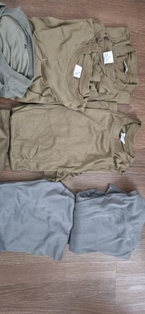 Militär 6 T-Shirt,,2 longshirt und 3 long johns