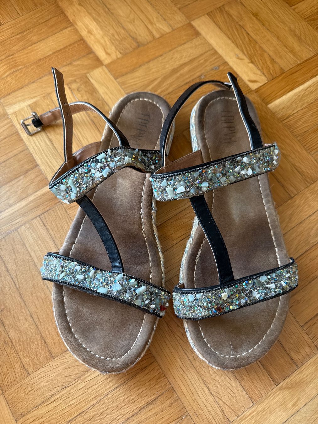 Scarpe da donna: FOREVA Sandals Dunkelblau 39 – Usato da Horgen venduto da linuxrp