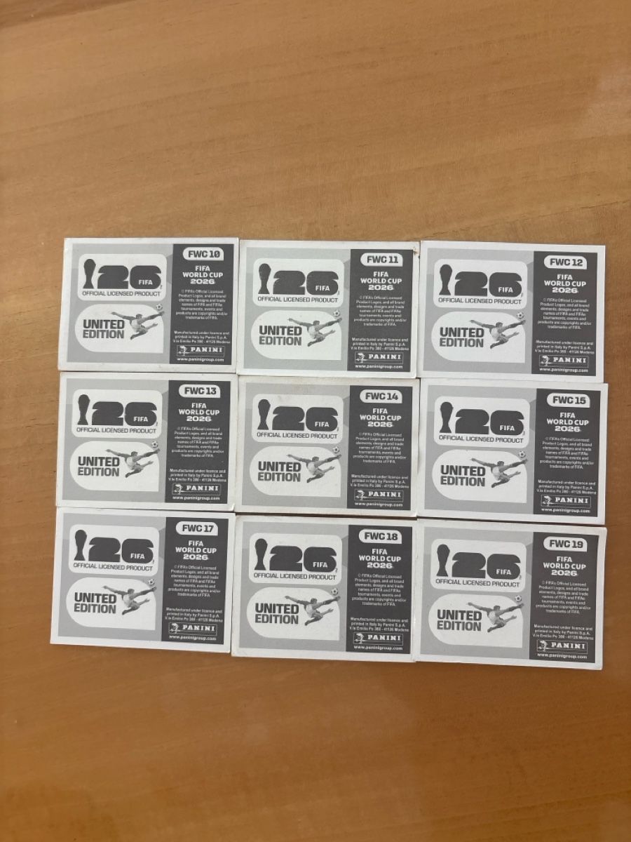 Panini Carte collezionabili: FIFA world Cup WC 2026 Panini 9 alte Legenden – Nuovo (secondo la descrizione) da Courtaman venduto da reingruber 1