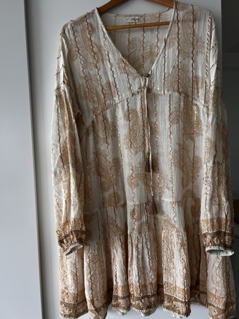 Goldenes Sommerkleid Bijou les Boutiques